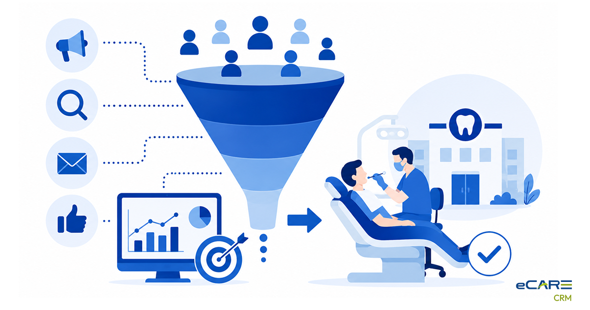 DSO Patient Acquisition: Rebuilding the Marketing-to-Chair Funnel